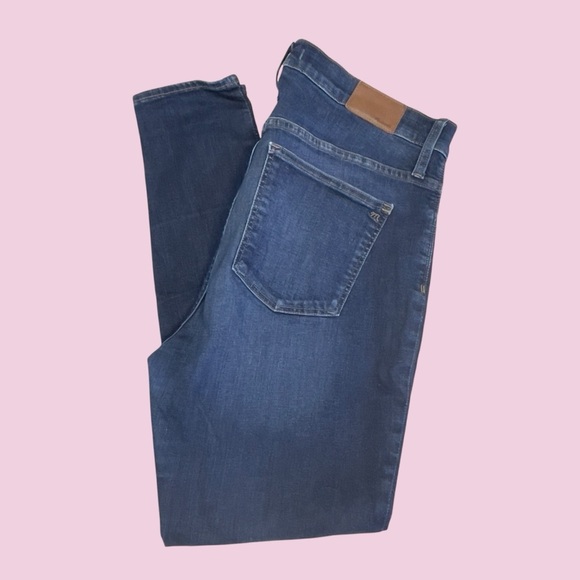 Madewell 9" high rise skinny jeans button fly plus size 33P - Picture 7 of 9